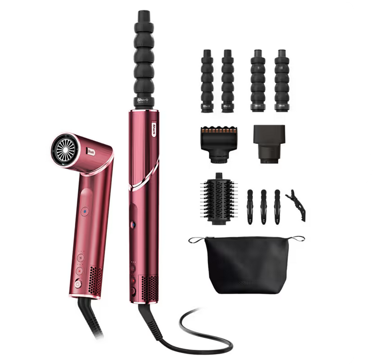 Shark FlexStyle Air Styler & Hair Dryer Cherry Pink HD456