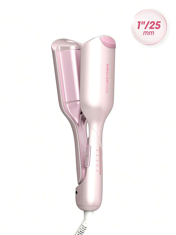 sheglam beach babe pink waver 25mm