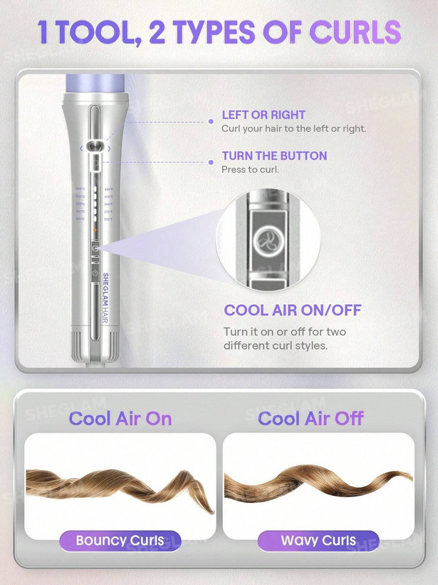 کرلی شیگلم Airflow Pro سایز 25