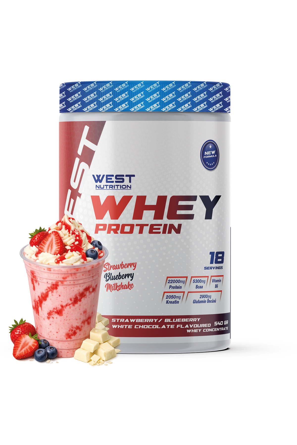 West Nutrition Whey Protein ۵۴۰ g پروتئین
