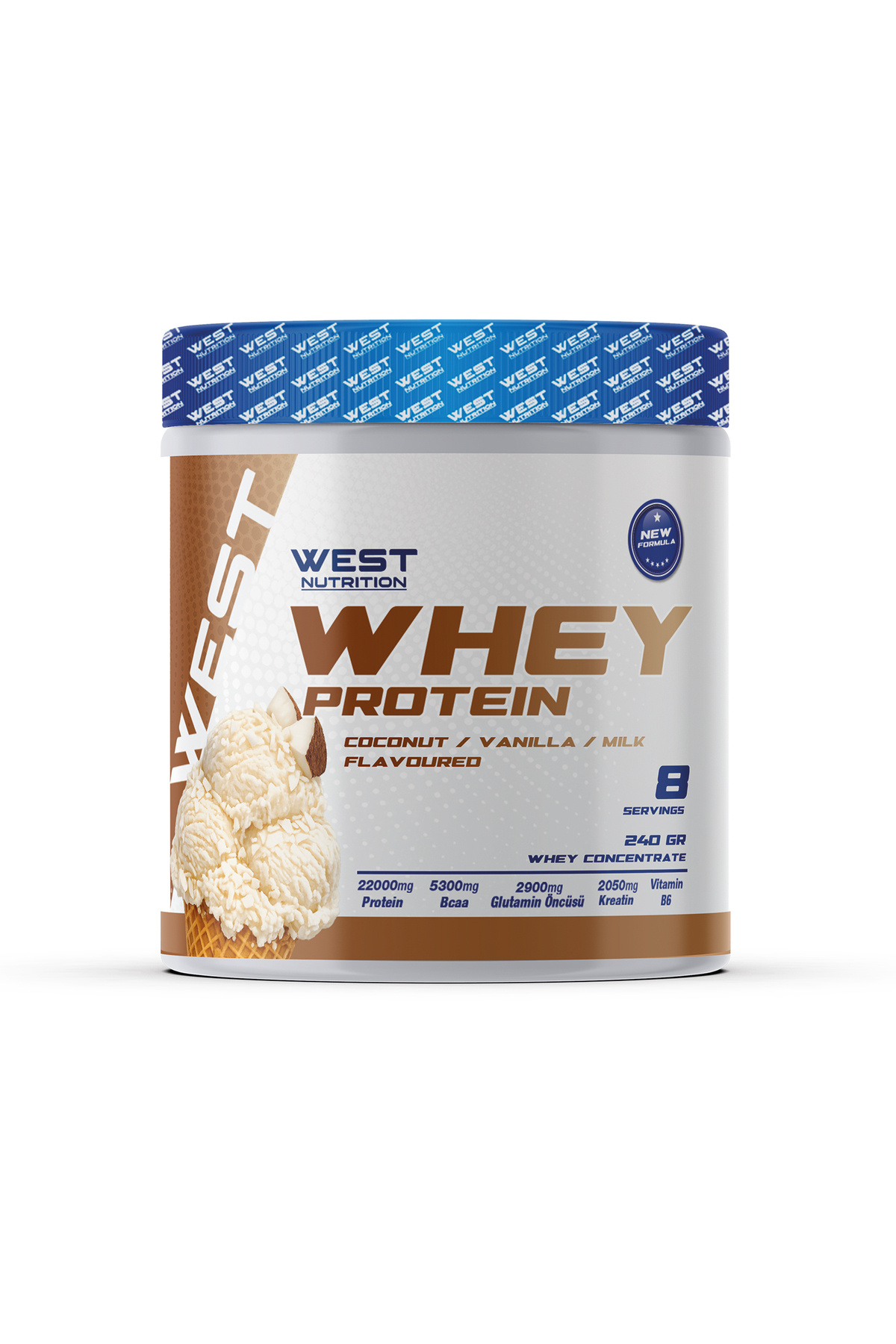 West Nutrition Whey Protein 240 g مکمل پروتئین ورزشی